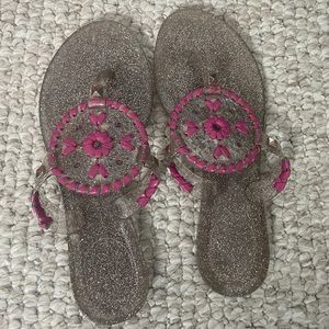 Jack Rogers Girls Jelly Sandals, size 1